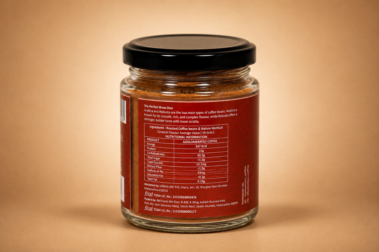 Caramel Instant Coffee - 50g