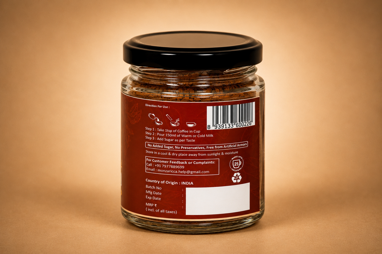 Irish Cream Instant Coffee - 50g