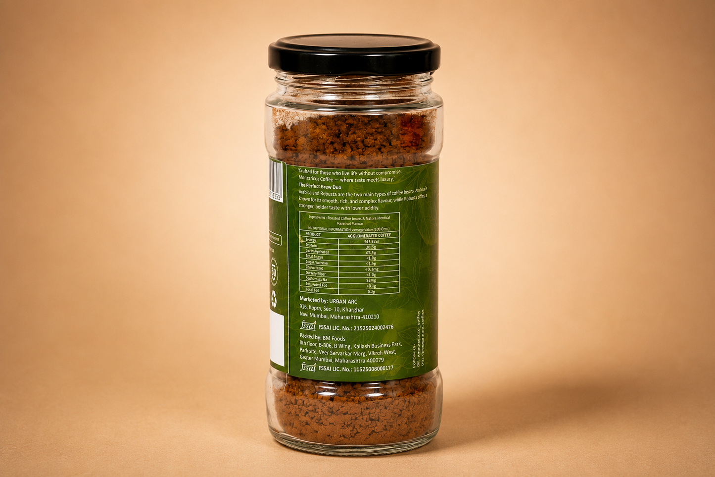 Hazelnut Instant Coffee - 100g