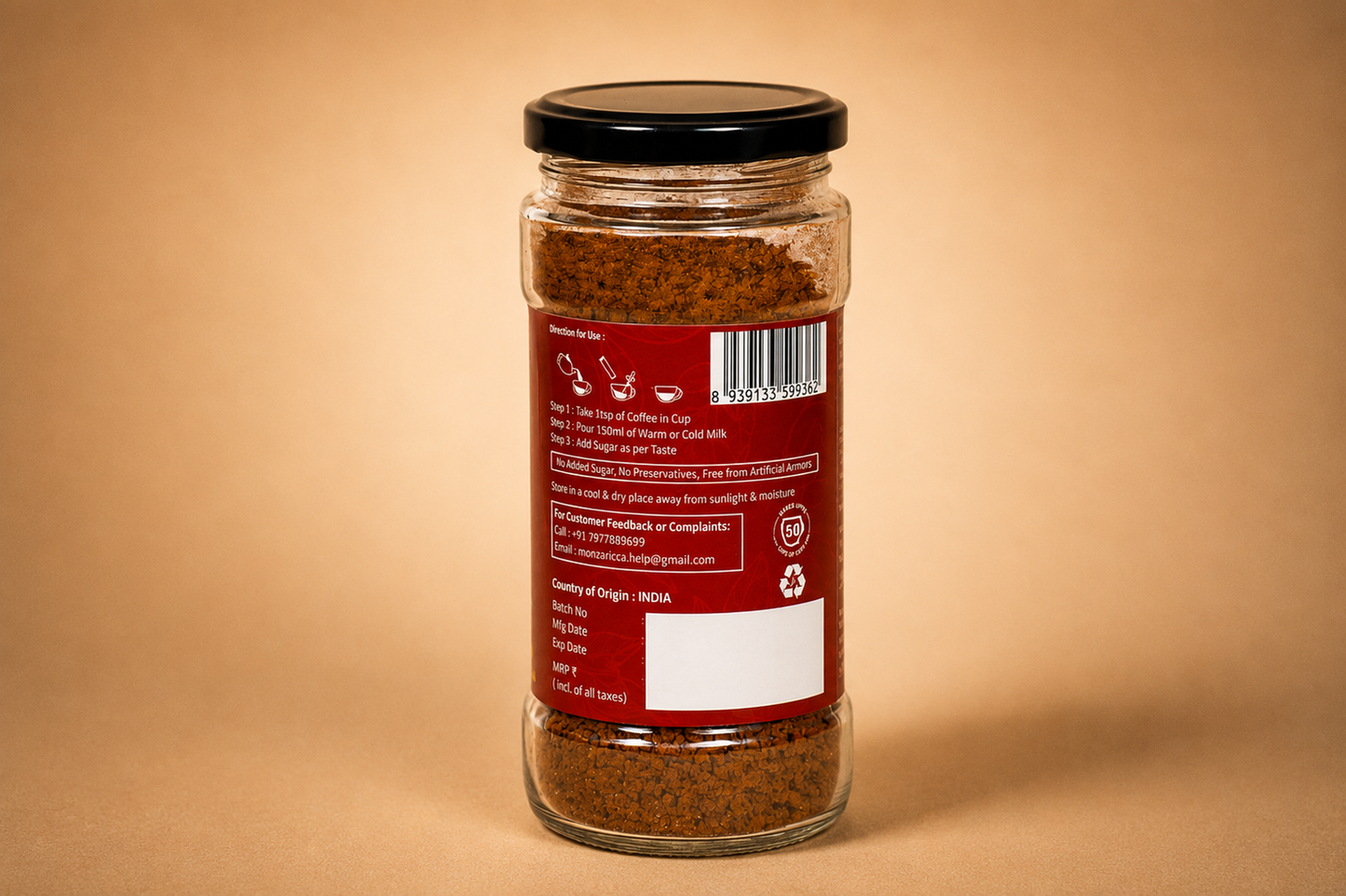 French Vanilla Instant Coffee - 100g