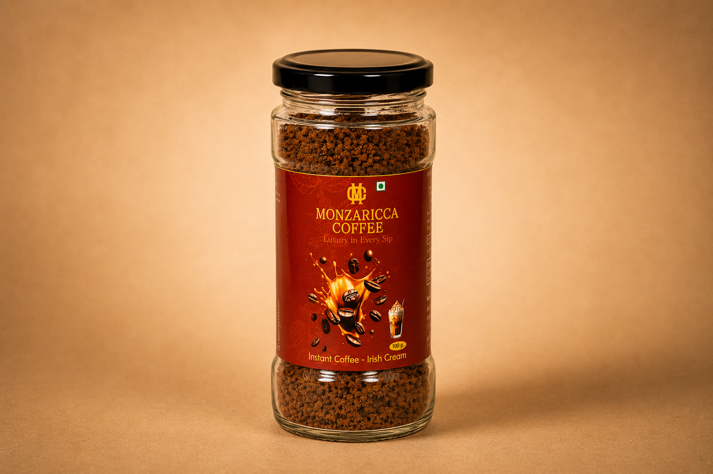 Best Combo Of Pure instant + Hazelnut + Irish Cream Flavor Coffee Powder 100 gms Jar