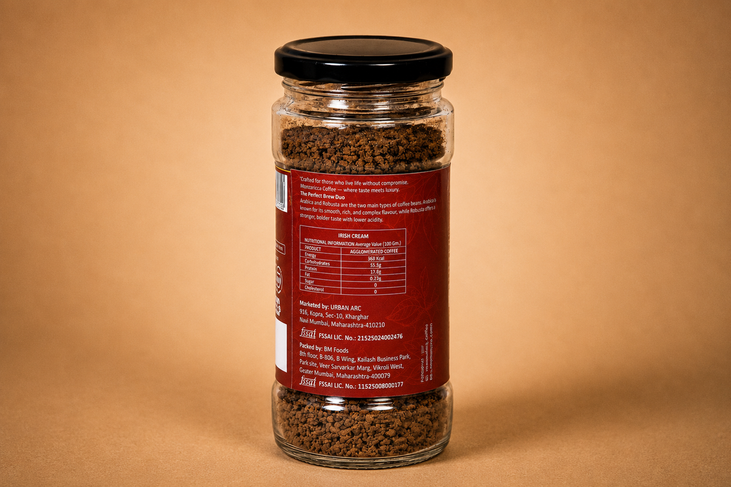 Irish Cream Instant Coffee - 100g
